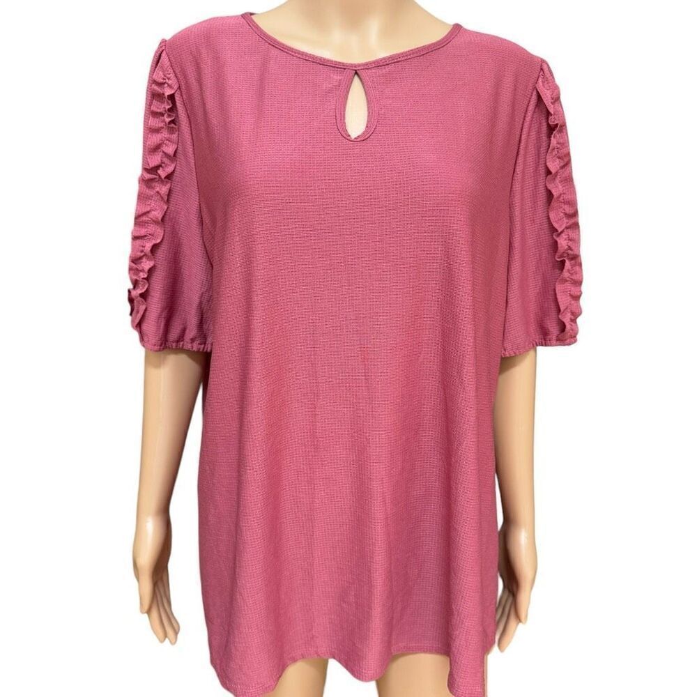 Cure women’s pink top blouse size 2XL
